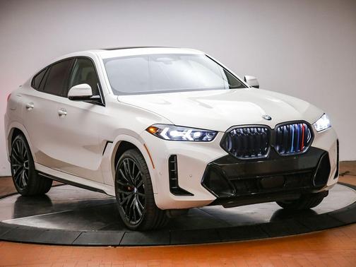 Alpine White 2024 BMW X6 xDrive40i
