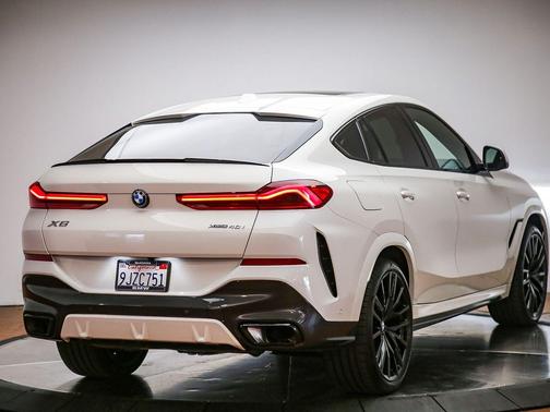 Alpine White 2024 BMW X6 xDrive40i
