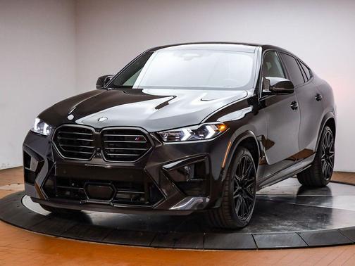 Black Sapphire Metallic 2025 BMW X6 M Base