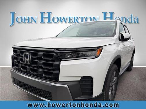 White Diamond Pearl 2026 Honda Pilot EX-L