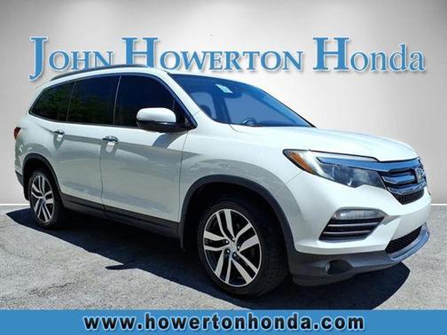 Diamond White Pearl 2018 Honda Pilot Elite