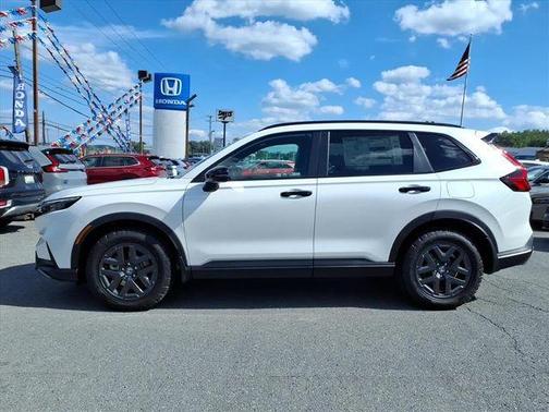 Platinum White 2026 Honda CR-V Hybrid TrailSport