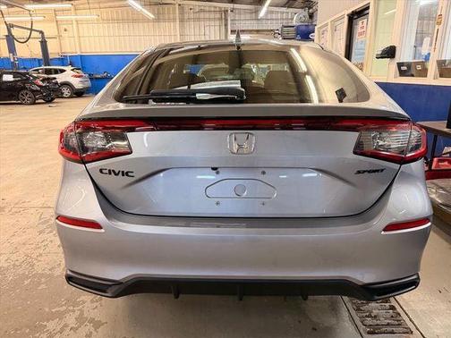 Solar Silver Metallic 2026 Honda Civic Sport
