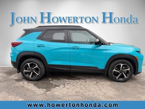 Oasis Blue 2022 Chevrolet Trailblazer RS