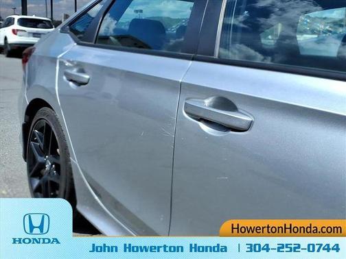 Solar Silver Metallic 2025 Honda Civic Hybrid