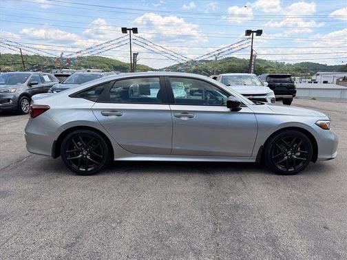 Solar Silver Metallic 2025 Honda Civic Hybrid