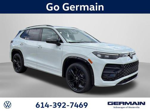 Opal White Pearl 2026 Volkswagen Tiguan 2.0T SE R-Line Black 4MOTION