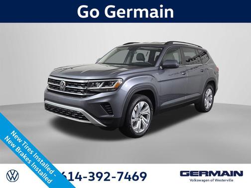 Platinum Gray Metallic 2023 Volkswagen Atlas 2.0T SE w/Technology 4MOTION