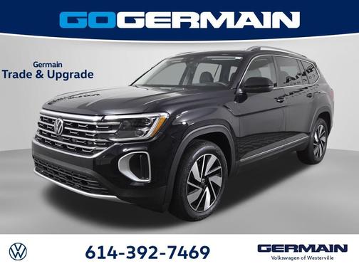 Deep Black Pearl Effect 2025 Volkswagen Atlas 2.0T SEL