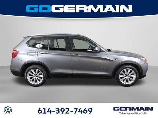 Space Gray Metallic 2017 BMW X3 xDrive28i