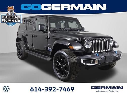 Black Clearcoat 2022 Jeep Wrangler Unlimited 4xe Sahara