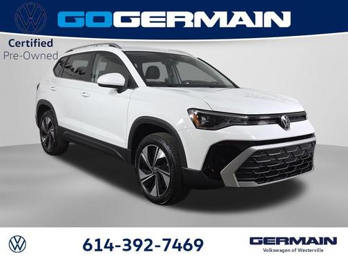 Pure White 2025 Volkswagen Taos 1.5T SE