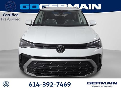 Pure White 2025 Volkswagen Taos 1.5T SE