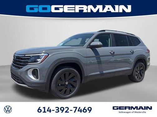 Pure Gray 2026 Volkswagen Atlas 2.0T SE w/Technology 4MOTION