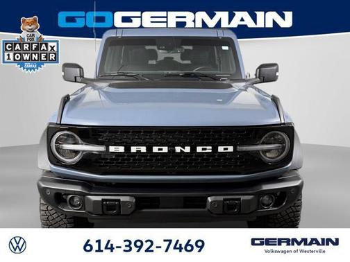 Azure Gray Metallic Tri-Coat 2023 Ford Bronco Wildtrak