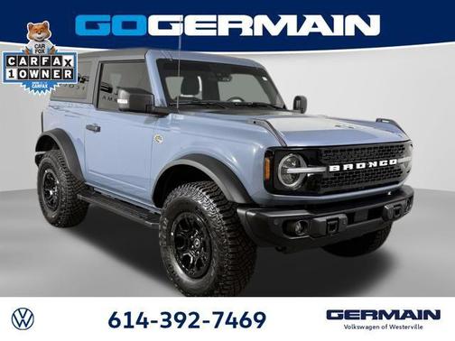 Azure Gray Metallic Tri-Coat 2023 Ford Bronco Wildtrak