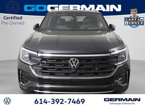 Deep Black Pearl 2025 Volkswagen Atlas Cross Sport 2.0T SEL Premium