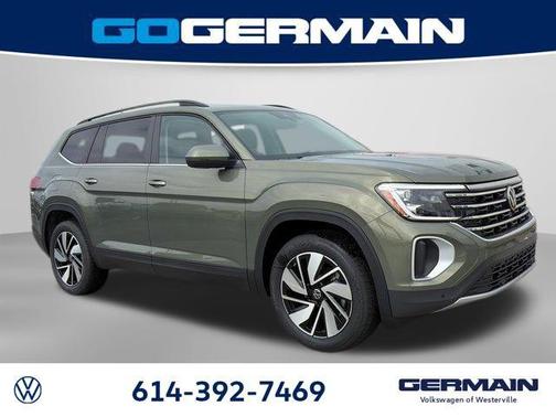 Avocado Green Pearl 2026 Volkswagen Atlas 2.0T SE w/Technology 4MOTION