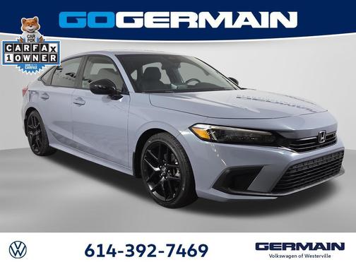 Sonic Gray Pearl 2024 Honda Civic Sport