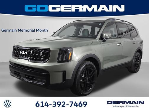 Jungle Green 2024 Kia Telluride EX X-Line