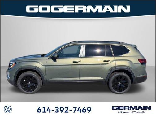 Avocado Green Pearl 2026 Volkswagen Atlas 2.0T SE w/Technology 4MOTION