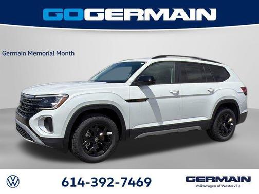 Opal White Pearl 2026 Volkswagen Atlas Peak Edition