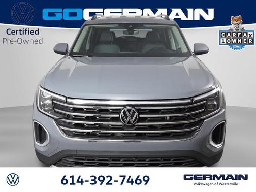 Pure Gray 2025 Volkswagen Atlas 2.0T SE w/Technology 4MOTION