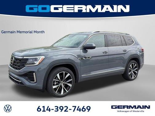 Pure Gray 2026 Volkswagen Atlas 2.0T SEL Premium R-Line 4MOTION