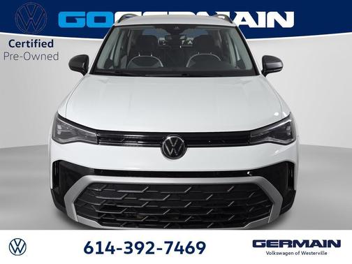 Pure White 2025 Volkswagen Taos 1.5T S