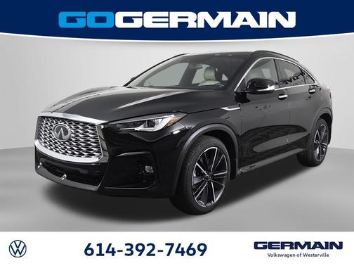 Black Obsidian 2023 INFINITI QX55 LUXE