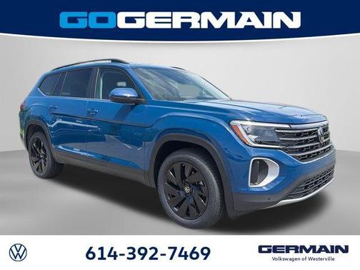 Mountain Lake Blue Metallic 2026 Volkswagen Atlas 2.0T SE w/Technology 4MOTION