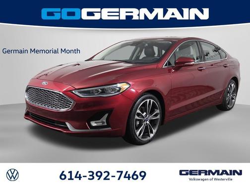 Ruby Red Metallic 2019 Ford Fusion Titanium