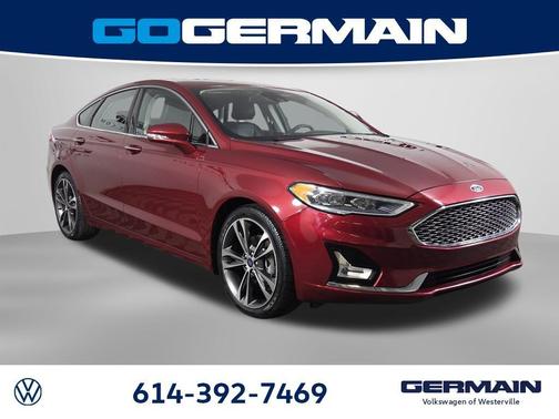 Ruby Red Metallic 2019 Ford Fusion Titanium
