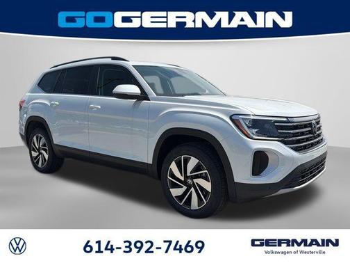 Opal White Pearl 2026 Volkswagen Atlas 2.0T SE w/Technology 4MOTION