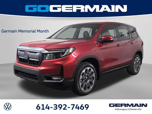 Radiant Red Metallic II 2025 Honda Passport EX-L