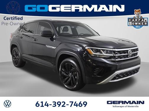 Deep Black 2023 Volkswagen Atlas Cross Sport 3.6L V6 SE w/Technology