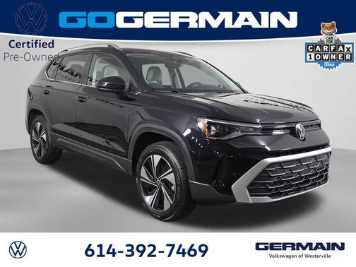 Deep Black 2025 Volkswagen Taos 1.5T SE