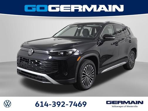 Deep Black Pearl 2025 Volkswagen Tiguan 2.0T S 4MOTION