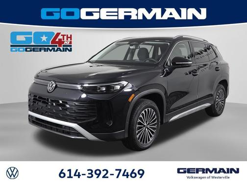 Deep Black Pearl 2025 Volkswagen Tiguan 2.0T S 4MOTION
