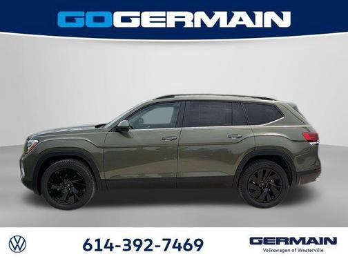 Avocado Green Pearl 2026 Volkswagen Atlas 2.0T SE w/Technology 4MOTION