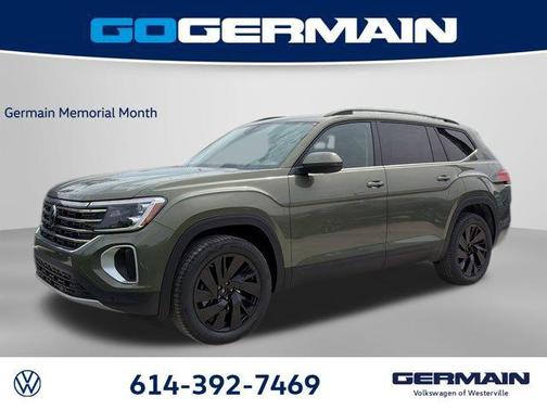 Avocado Green Pearl 2026 Volkswagen Atlas 2.0T SE w/Technology 4MOTION