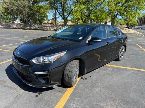 Aurora Black 2020 Kia Forte GT-Line