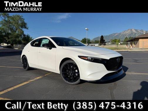 Snowflake White Pearl Mica 2026 Mazda Mazda3 2.5 Turbo AWD