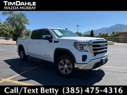 Summit White 2020 GMC Sierra 1500 SLE