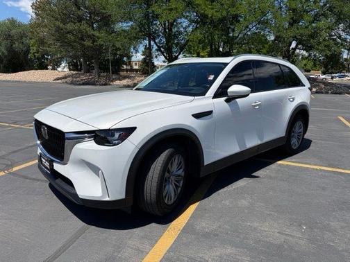 Rhodium White Premium 2024 Mazda CX-90 3.3 Turbo Preferred Plus