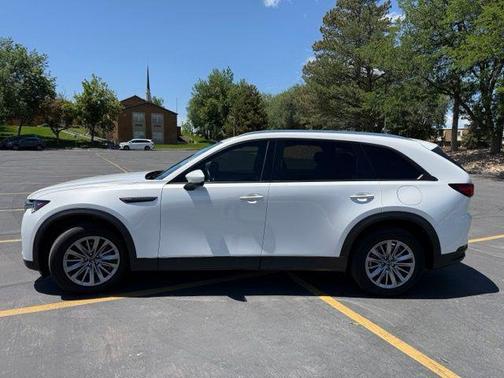 Rhodium White Premium 2024 Mazda CX-90 3.3 Turbo Preferred Plus