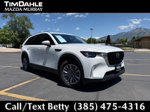 Rhodium White Premium 2024 Mazda CX-90 3.3 Turbo Preferred Plus
