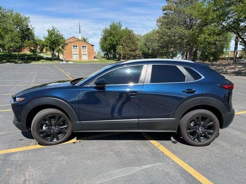 Deep Crystal Blue Mica 2025 Mazda CX-30 2.5 S Select Sport