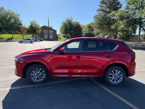 Soul Red Crystal Metallic 2025 Mazda CX-5 2.5 S Select Package
