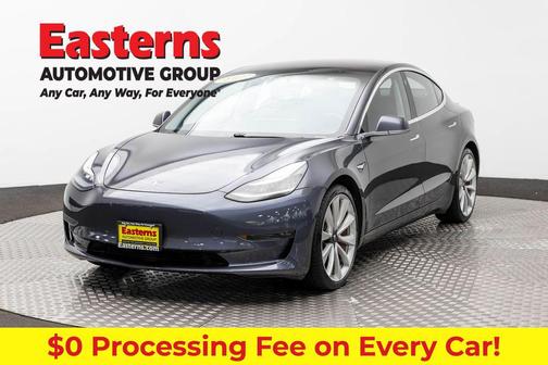 Gray 2018 Tesla Model 3 Long Range